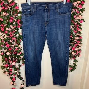 Lucky Brand Medium Wash Blue 221 Straight Jeans Mens Casual Denim 40x32